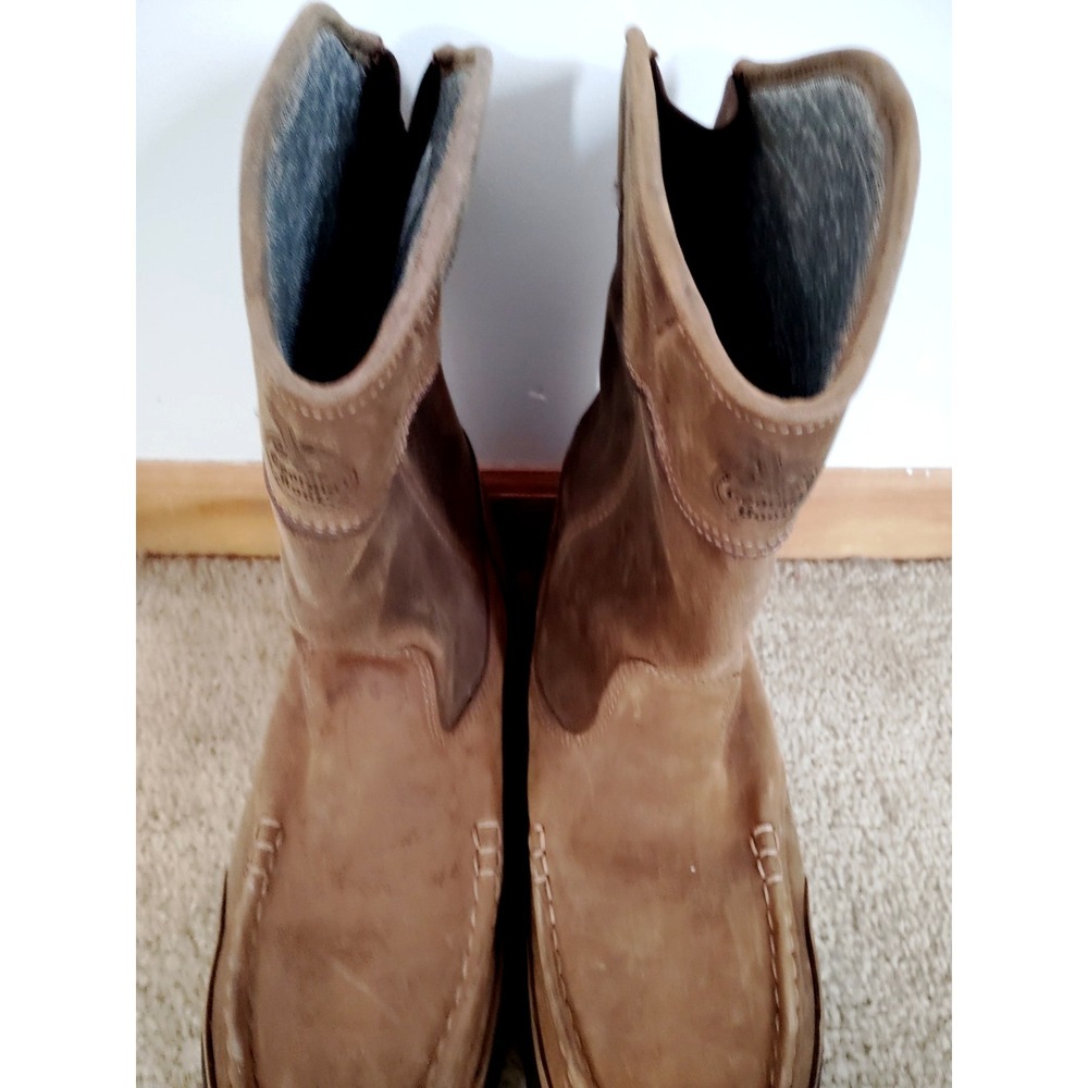 Georgia Boot Athens SuperLyte Alloy Toe Waterproof Wellington Pull-On Men 13 (W) - Picture 4 of 16